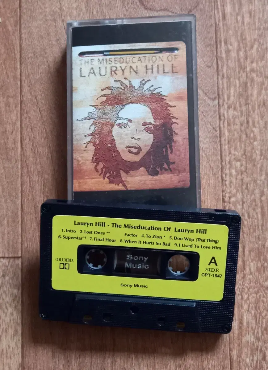 Lauryn hill  로린힐 카세트테이프